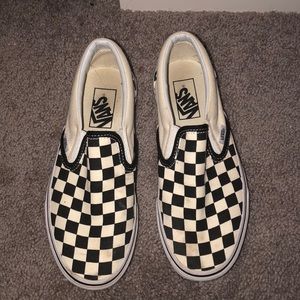 Checkered Vans